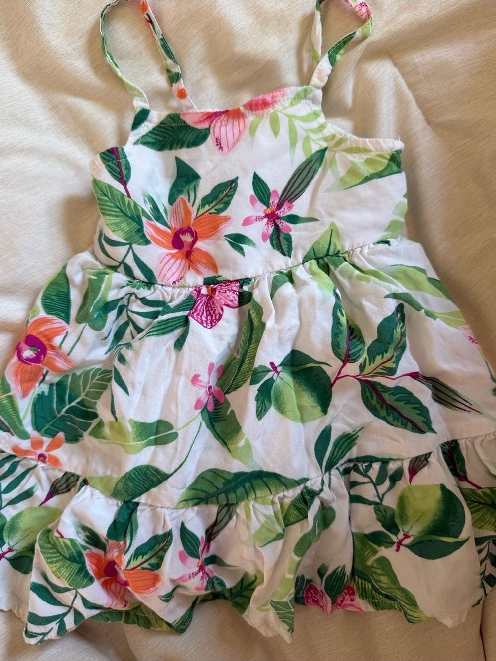 Baby girl Tropical Floral Sundress